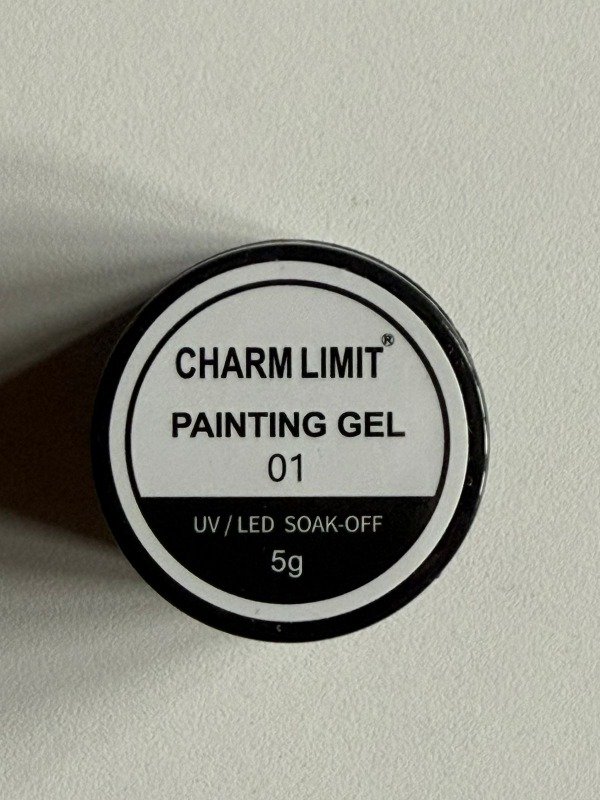 Producto - Gel Paint negro 01 Charm Limit