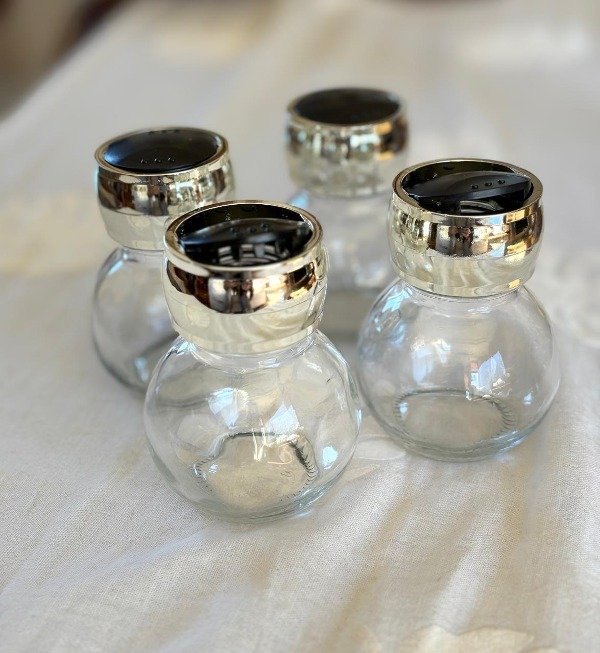 Producto - Salero - Especiero de Vidrio Individual