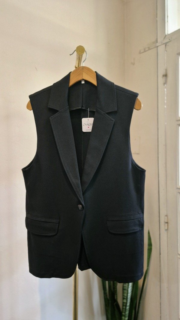 Producto - Chaleco Sofia Negro