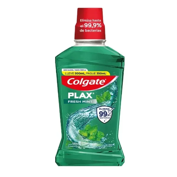 Producto - Enjuage bucal COLGATE plax menta 250ml