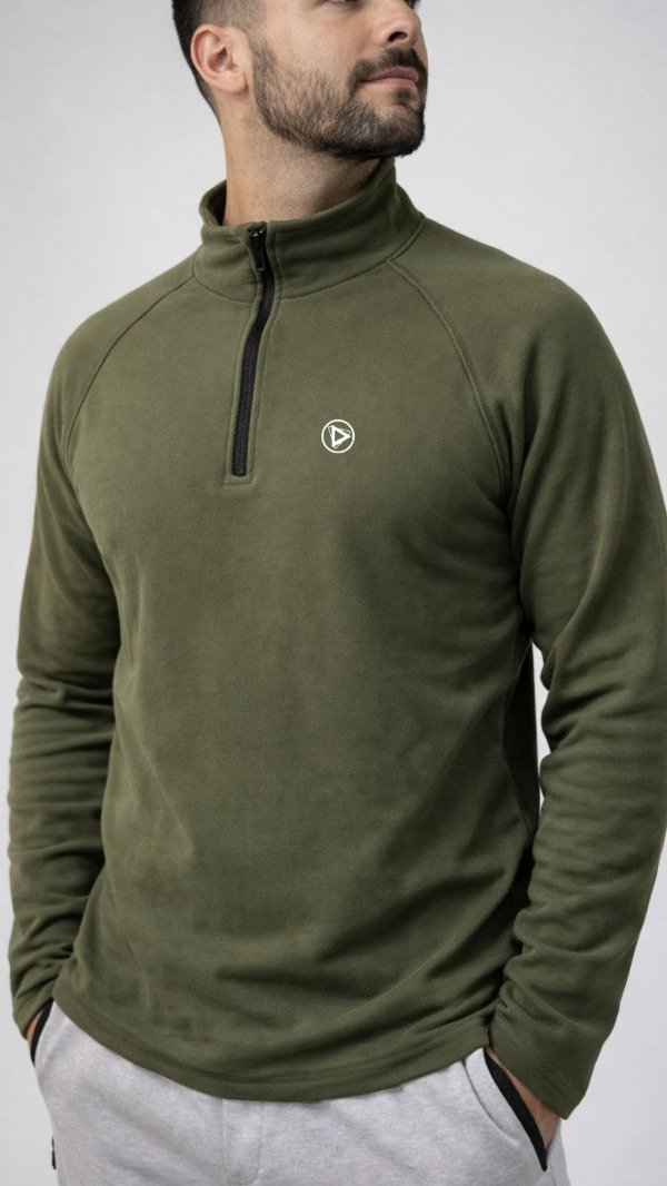 Producto - BUZO HOMBRE VERDE MILITAR