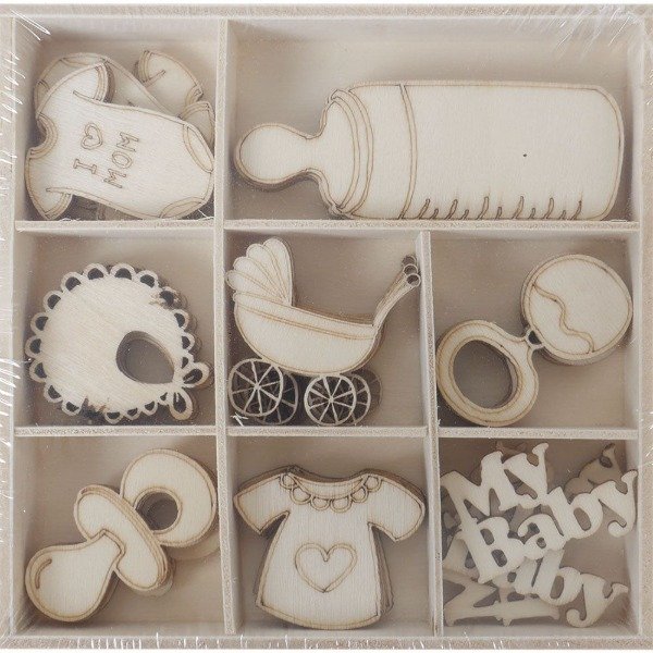 Producto - Formitas de madera Bebe
