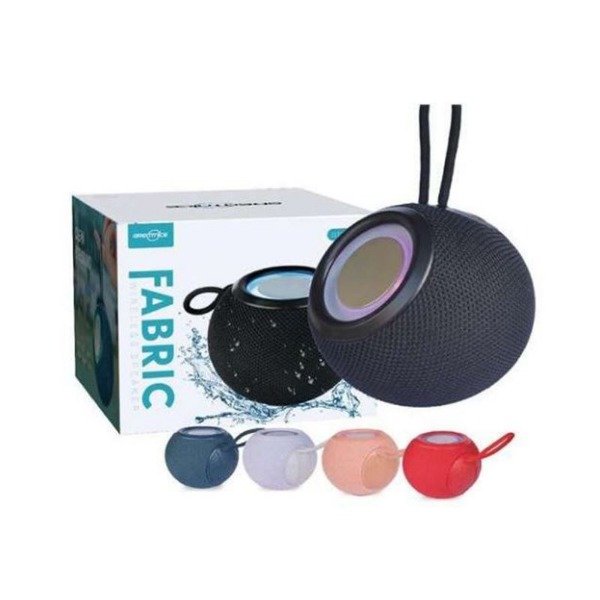 Producto - Parlante Bluetooth Redondo Rgb Fabric GTS 2092 7041