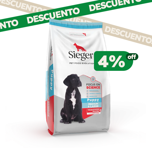 Producto - Sieger puppy medium y large