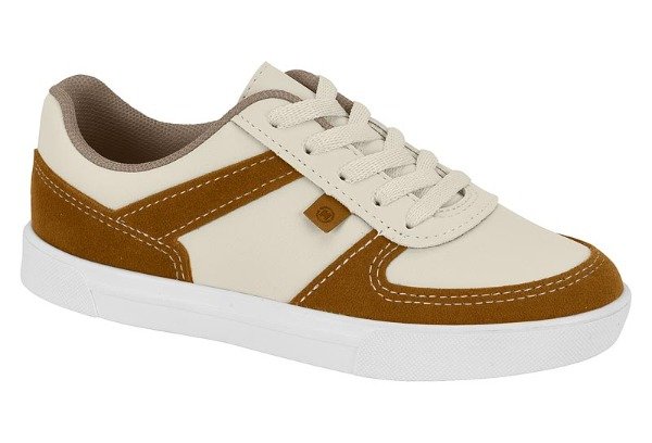 Producto - ZAPATILLA MOLEKINHO BLANCO/MARRON CASUAL