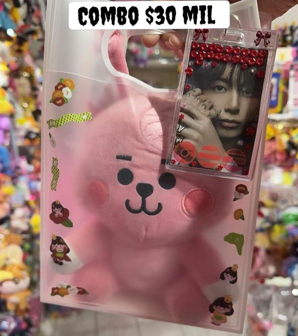 Producto - PELUCHE BTS EN COMBO CON LLAVERO