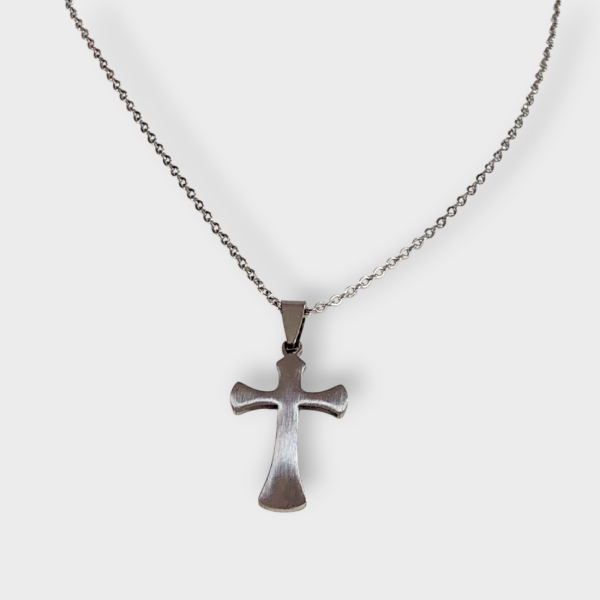 Producto - Cadena Cruz Pequeña Acero Quirúrgico