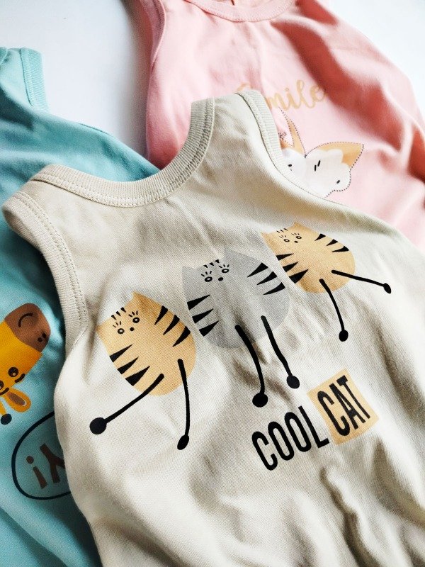 Producto - ARTICULO 287-B- ENTERISO MUSCULOSA DE ALGODON TIZA ESTAMPA COOLCAT