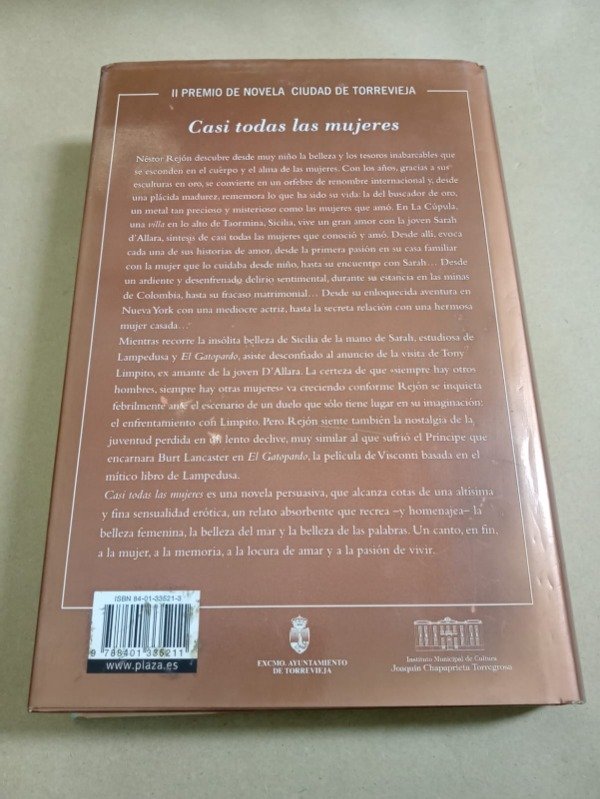 Producto - Casi todas las mujeres - J. J. Armas Marcelo - Plaza Janés 2003 Tapa dura - 1