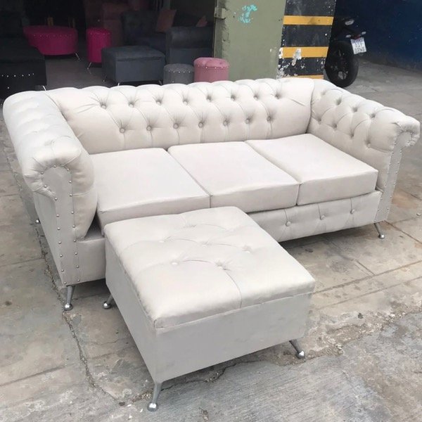 Producto - Sillón Chesterfield 3 cuerpos + camastro