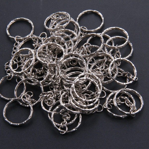 Producto - Pack x 100 llaveros acero