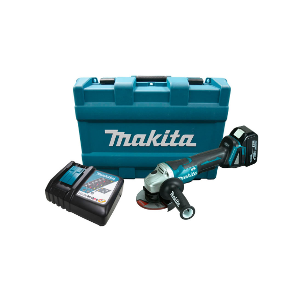 Producto - Amoladora Angular Inalámbrica a Batería 18V Makita DGA455RF 115mm con maletín
