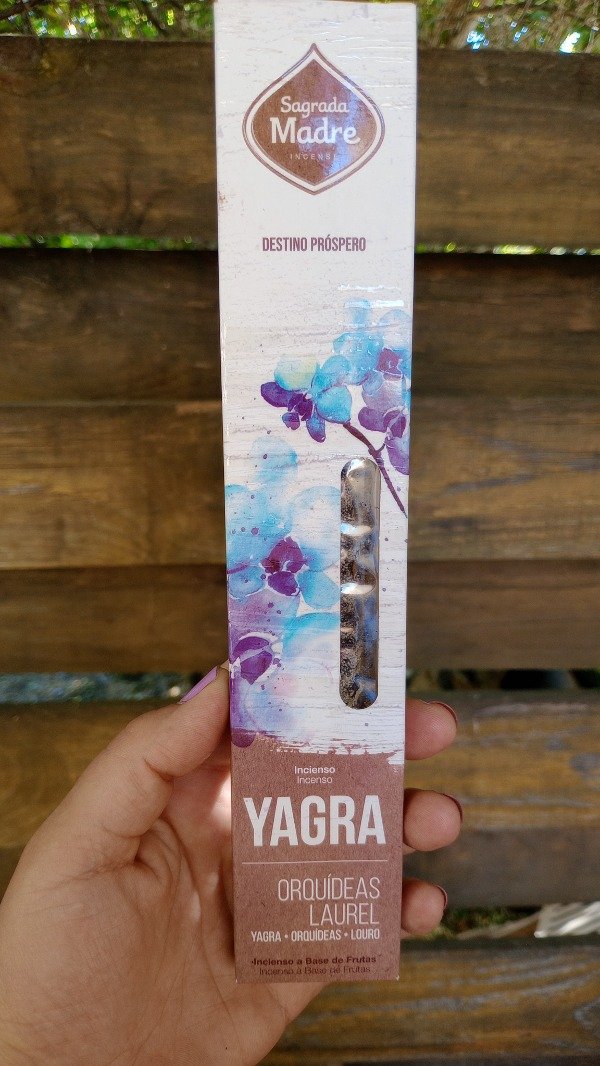 Producto - Sahumerio YAGRA Orquídeas y Laurel - Línea Sagrada Madre