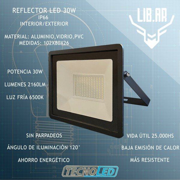 Producto - Reflector LED 30W
