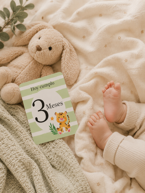 Producto - Libro de recuerdos imprimible "Mi primer Año de vida  Zafar" - 3