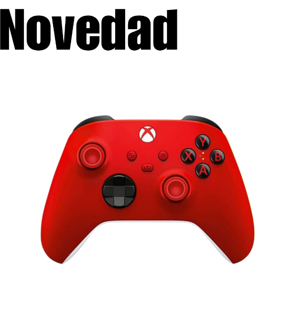 Producto - Joystick inalámbrico Microsoft Series x s Pulse Red