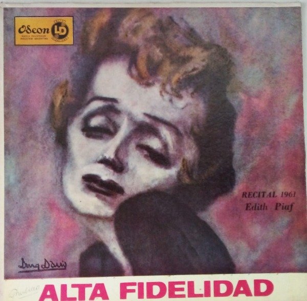 Producto - Recital 1961 - Edith Piaf - Odeon