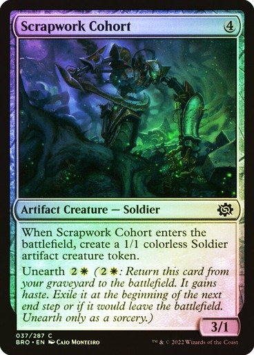 Producto - Scrapwork Cohort Foil  The Brothers' War