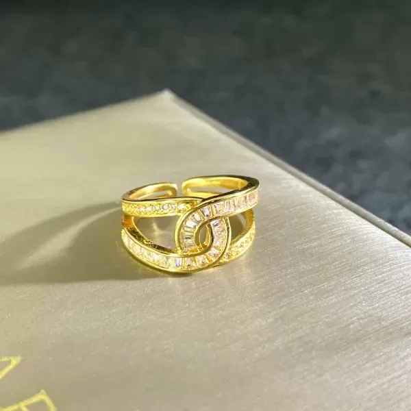 Producto - Anillo Entrelazos brillante