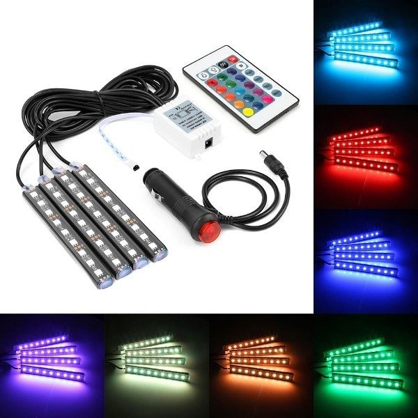 Producto - KIT TIRAS LED RGB AUDIORITMICAS