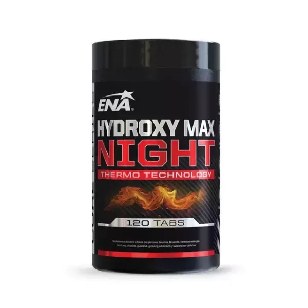 Producto - Hydroxy Max Night 120 Tabs Ena Sport Quemador Termogenico