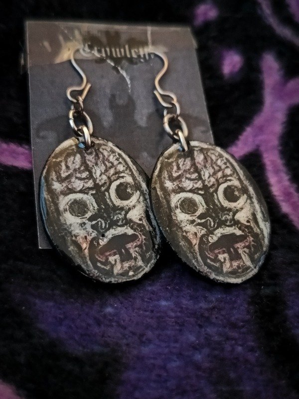 Producto - Aros con ilustración propia