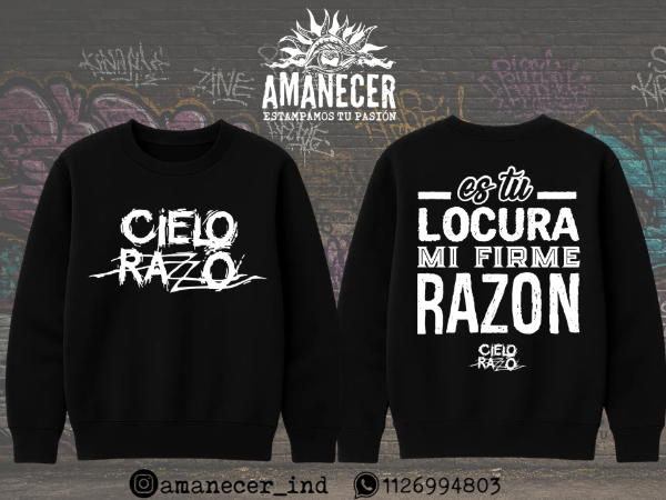 Producto - Buzo cuello redondo Cielo Razzo