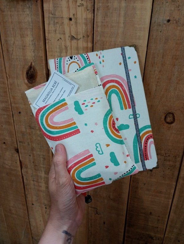 Producto - Cuaderno pediatrico + magnolia bebe, almohadilla de colicos