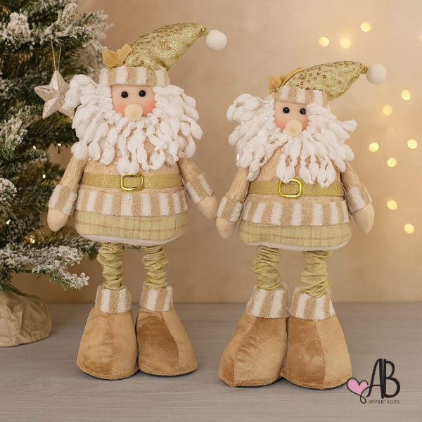 Producto - MUÑECO EXTENSIBLE PAPA NOEL GOLD