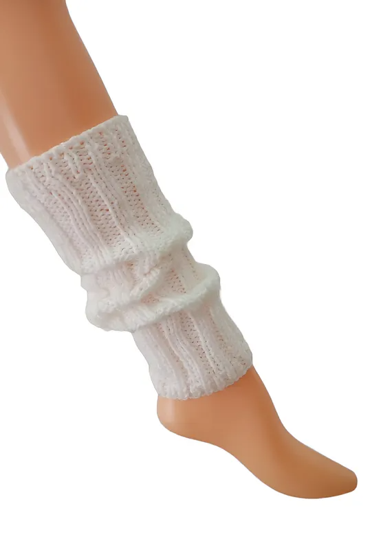 Producto - Polainas Blancas Rayas