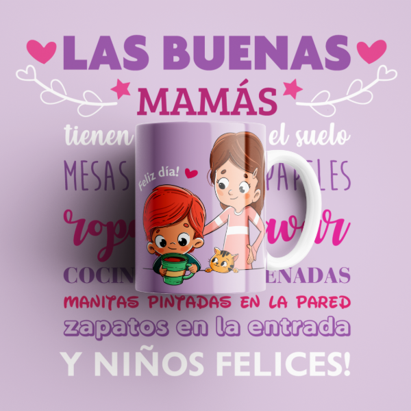 Producto - Diseños Para Sublimar Tazas - Mini Pack Tazas Madre Vol.6