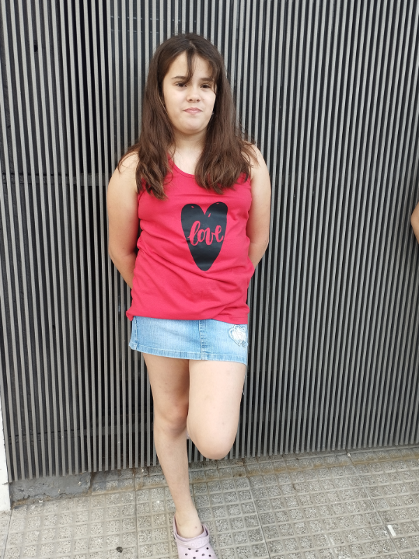 Producto - Musculosa deportiva corazón