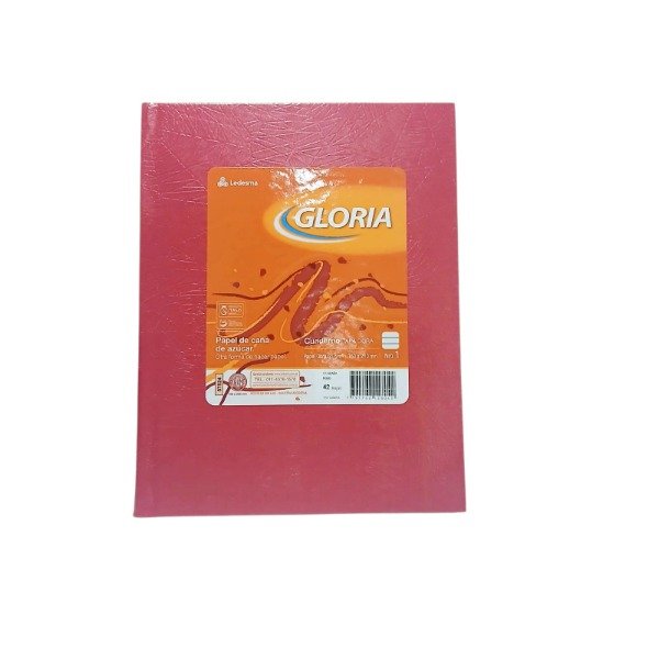 Producto - Cuaderno gloria tapa dura 42 hojas rayadas