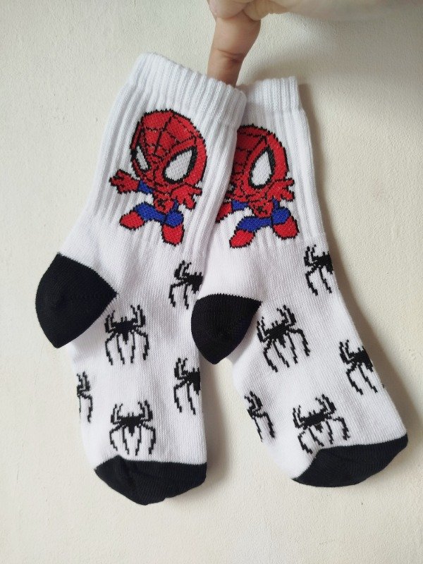 Producto - Tenis kids hombre araña blanco
