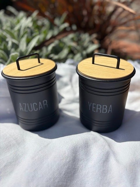 Producto - Tarros de Yerba y Azúcar