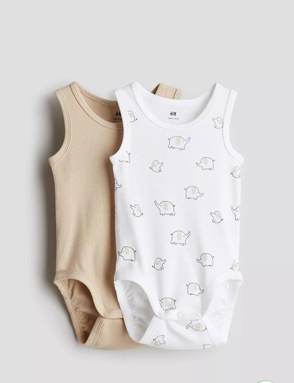 Producto - Pack x 2 Bodies HyM Elefante