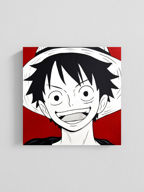 Producto - Cuadro Luffy -One piece- (color, mod.2)