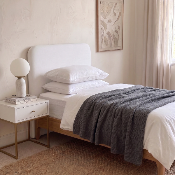 Producto - Respaldo de cama SIENA - Blanco - 2