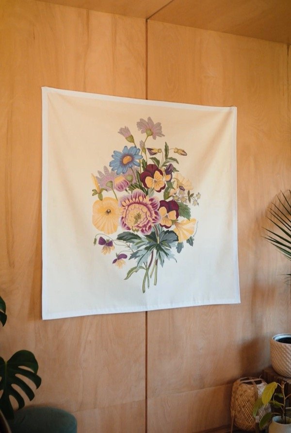 Producto - TAPIZ - Blooming (in a creamy field)