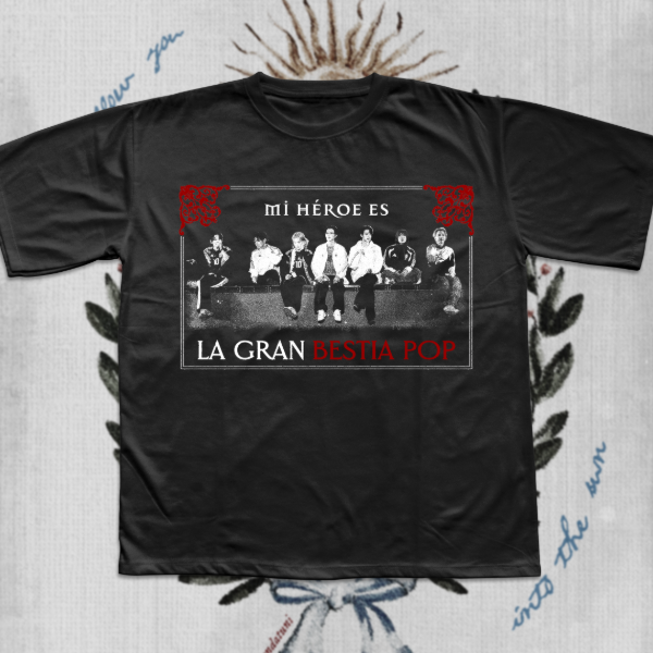 Producto - REMERA LA BESTIA POP X BTS - OT7 - 1