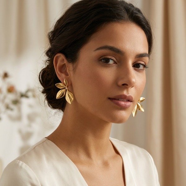 Producto - Aros Medal Gold - 2