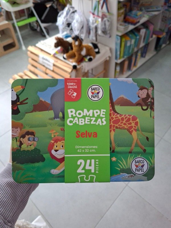 Producto - Puzzle Lata Selva 24 pzs