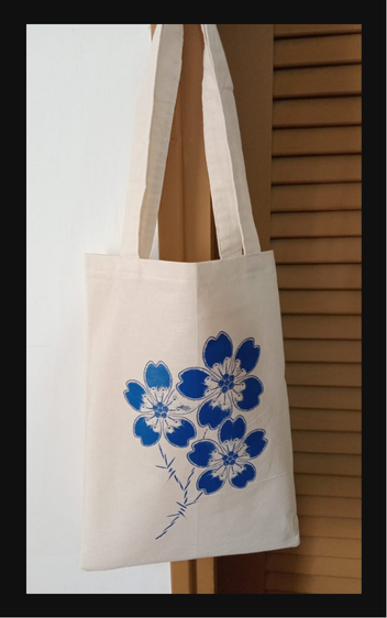 Producto - Tote bag Flores de Púas