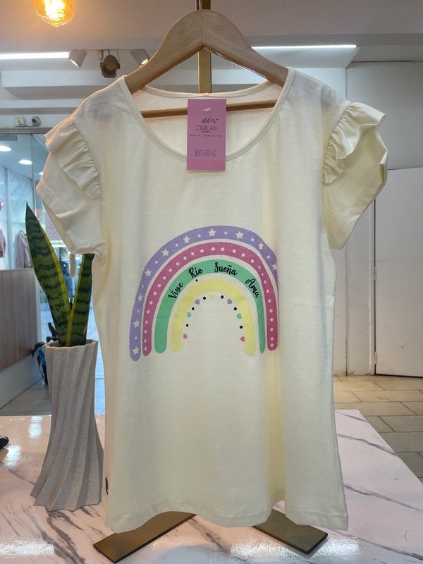 Producto - Remera arcoíris KIDS 0305