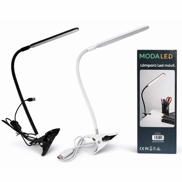 Producto - Lampara de mesa con broche