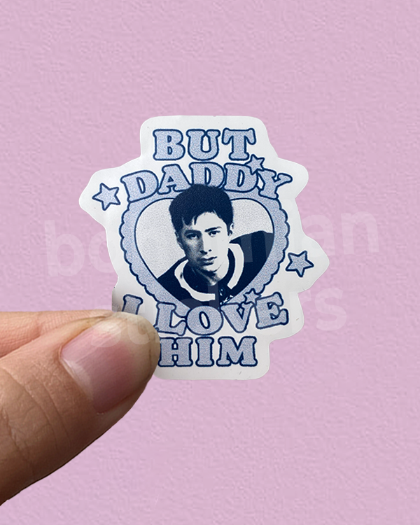 Producto - BUT DADDY I LOVE SHANE - Sticker individual de Heated Rivalry