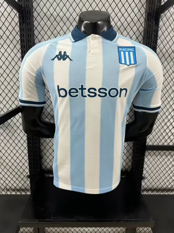 Producto - Racing Titular 2025/26 Versión Jugador