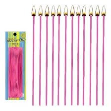 Producto - VELA FINITA NUCHY ROSA 13CM X24