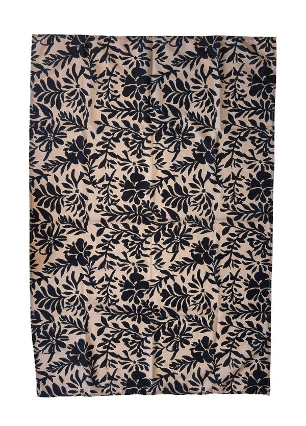 Producto - LONA FLORES NEGRAS