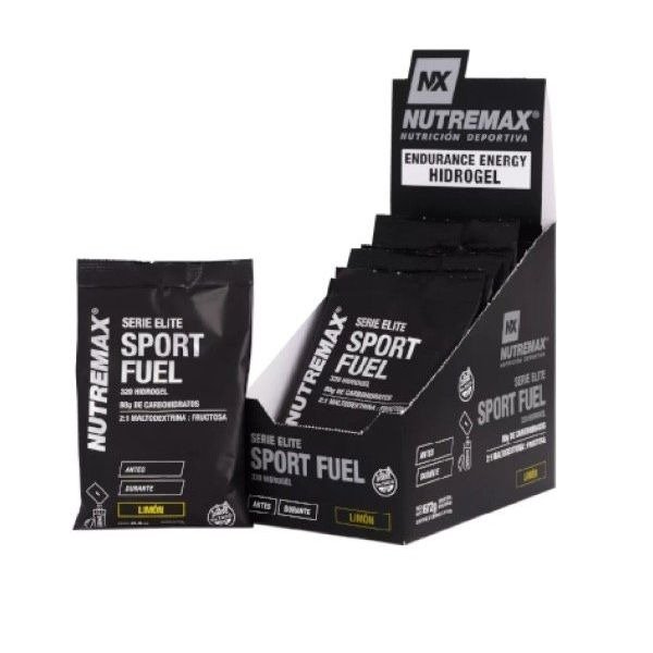 Producto - NUTREMAX SPORT FUEL 10 SOBRES LIMON SIN TACC